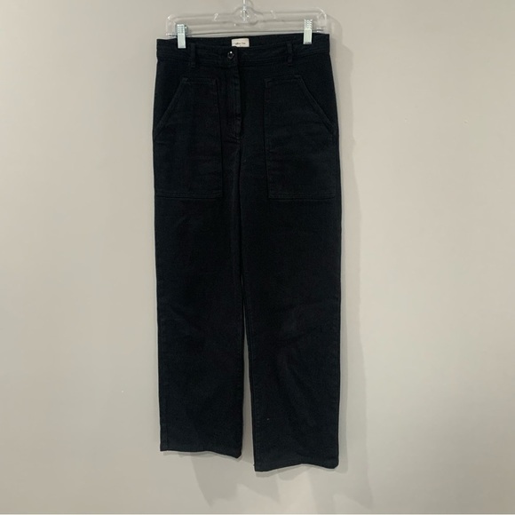 Aritzia Wilfred Free Jeans Modern Utility Pants in Black - Picture 4 of 8